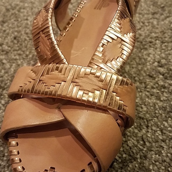 Belle by Sigerson Morrison size 7 wedges - Picture 2 of 7